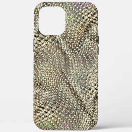 Abstrakte Jute mit leichter Metalltonschnur Case-Mate iPhone Hülle