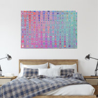 Abstrakte Kaleidoskopische Retro Boomerang Waves