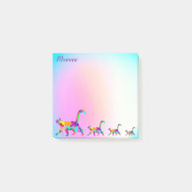 Abstrakte Katzenart Moderne Personalisierte