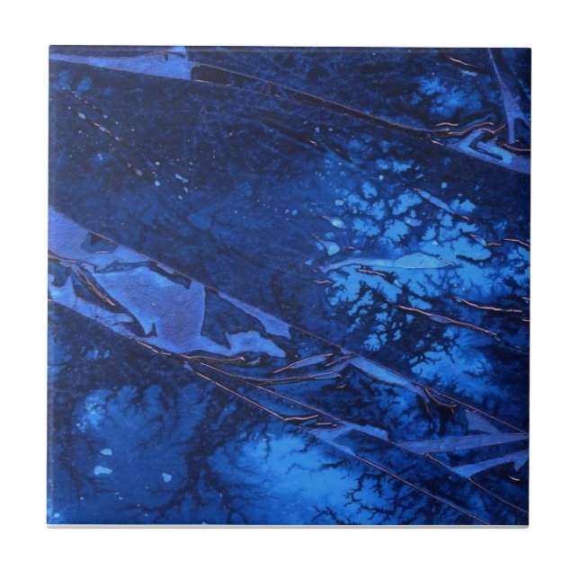 Abstrakte Keramik Tile Fliese (Vorderseite)