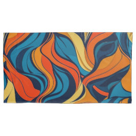Abstrakte King Pair Pillowcases Kissenbezug