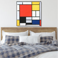 Abstrakte Komposition von Piet Mondrian