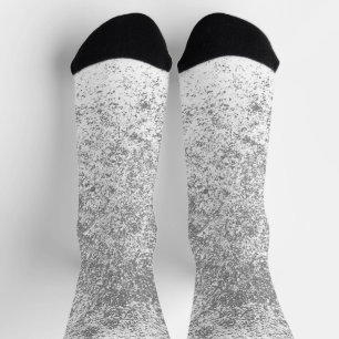 Abstrakte Kreidestruktur Socken