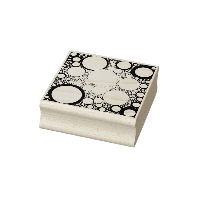 Abstrakte Kreise Gummistempel (Stempel)