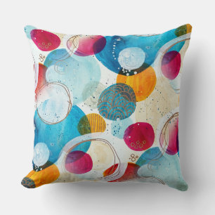 Abstrakte Kreise Home-Dekor Geschenk Kunst Wurf Ki Kissen