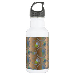 Abstrakte Kreise Trinkflasche