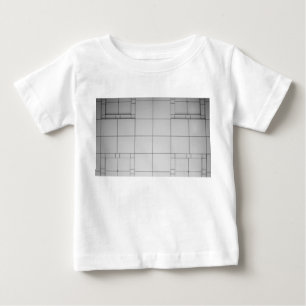 Abstrakte Kuben Baby T-shirt