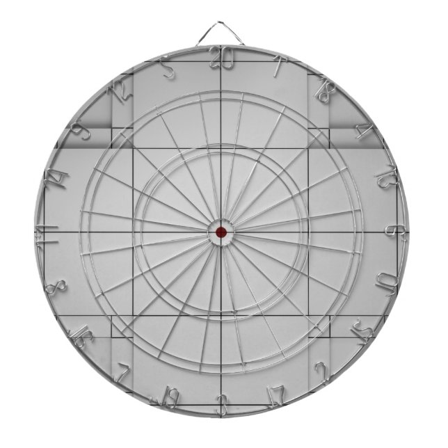 Abstrakte Kuben Dartscheibe (vorne)