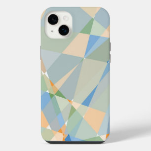 Abstrakte Kubismus-Mosaikmuster iPhone 14 Plus Hülle