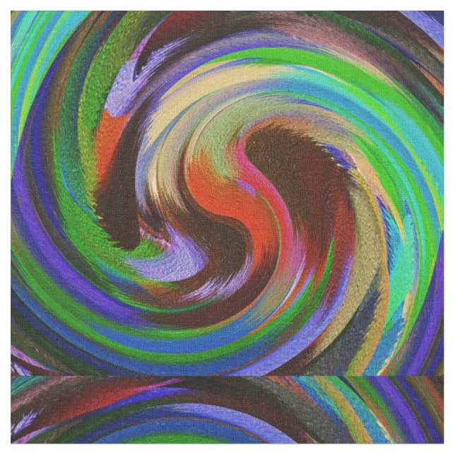 Abstrakte Kunst #20 Stoff (Nahaufnahme)