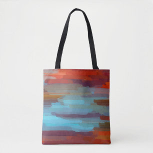 Abstrakte Kunst #23 malen Tasche
