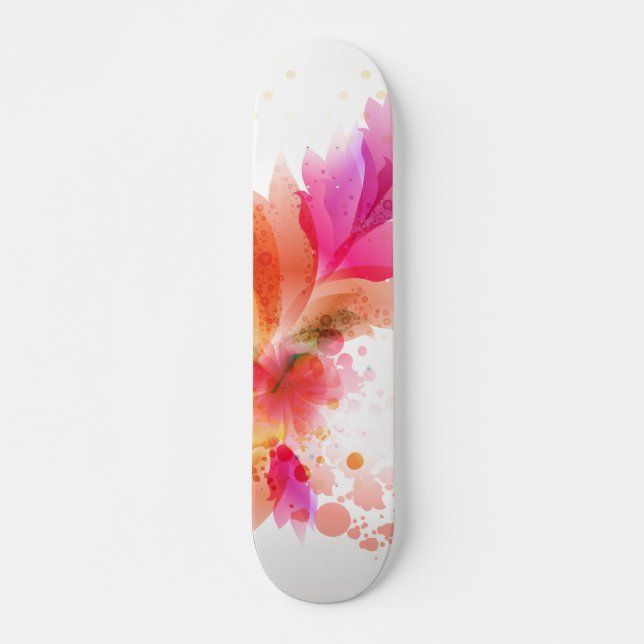 Abstrakte Kunst 54 Skateboard (Vorne)