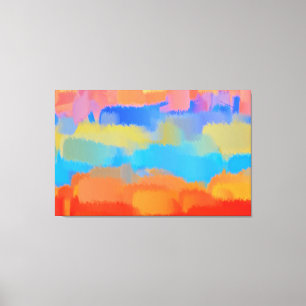 Abstrakte Kunst   Abstrakte Malerei 4 Leinwanddruck