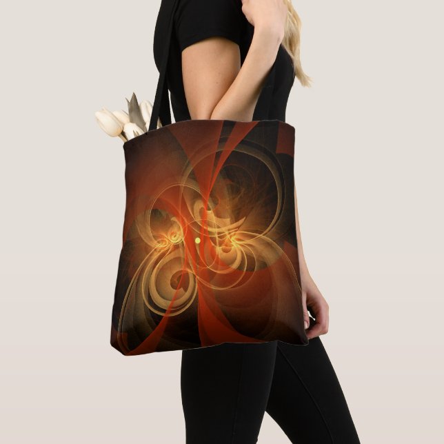Abstrakte Kunst am Morgen Tasche (Von Nahem)