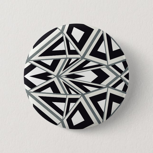 Abstrakte Kunst Button (Vorderseite)