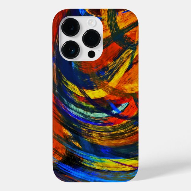Abstrakte Kunst Case-Mate iPhone 14 Pro Hülle (Rückseite)