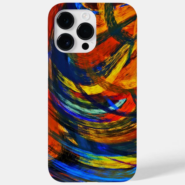 Abstrakte Kunst Case-Mate iPhone 14 Pro Max Hülle (Rückseite)
