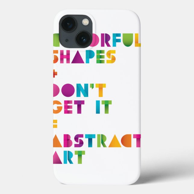 Abstrakte Kunst Case-Mate iPhone Hülle (Rückseite)