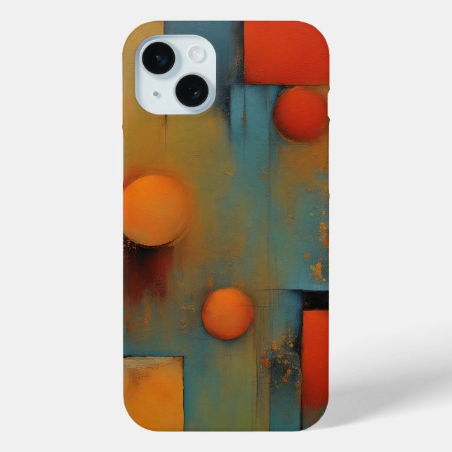 Abstrakte Kunst Case-Mate iPhone Hülle (Rückseite)
