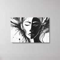 Abstrakte Kunst der psychischen Gesundheit