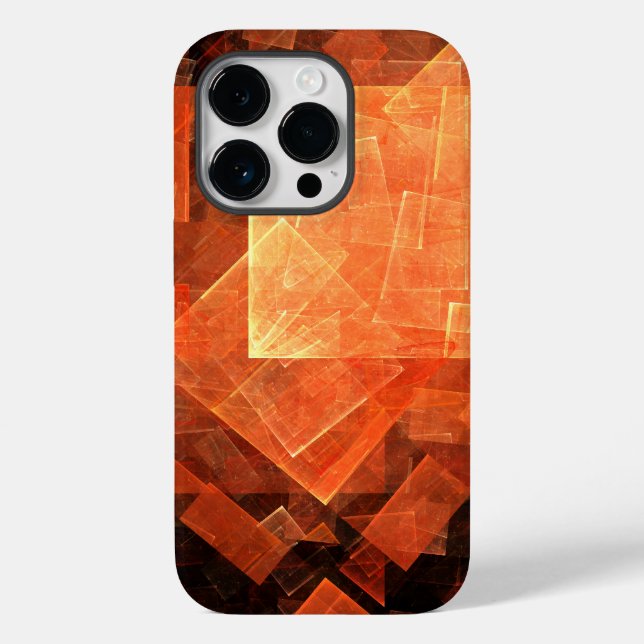 Abstrakte Kunst des Fensterlichts Case-Mate iPhone 14 Pro Hülle (Rückseite)