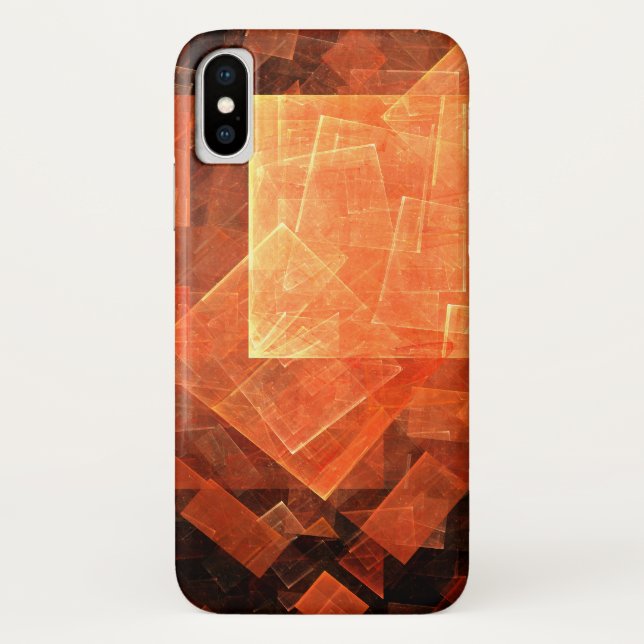 Abstrakte Kunst des Fensterlichts Case-Mate iPhone Hülle (Rückseite)