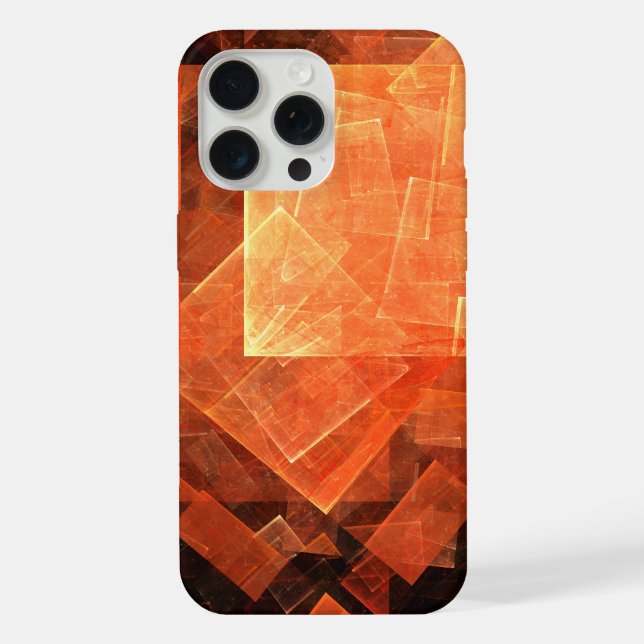 Abstrakte Kunst des Fensterlichts iPhone 15 Pro Max Hülle (Rückseite)