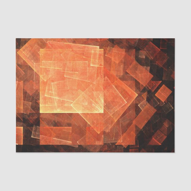 Abstrakte Kunst des Fensterlichts Seidenpapier (Vorderseite)