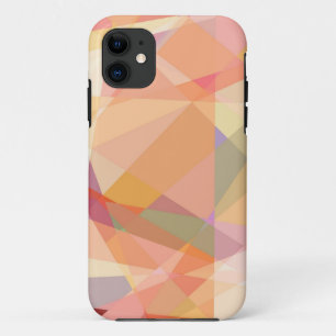 Abstrakte Kunst des Kubismus Modernes geometrisch iPhone 11 Hülle