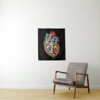 abstrakte Kunst des menschlichen Herzens