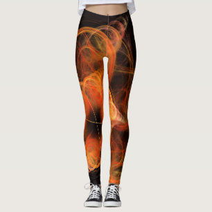 Abstrakte Kunst, Dichtung und Musik Leggings
