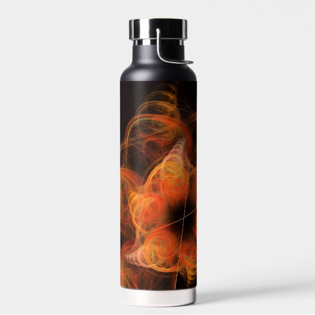 Abstrakte Kunst, Dichtung und Musik Trinkflasche (Links)