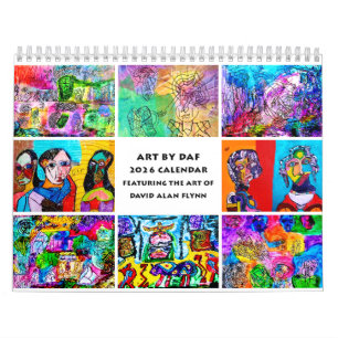 ABSTRAKTE KUNST DURCH DAF 2026 - Kalender