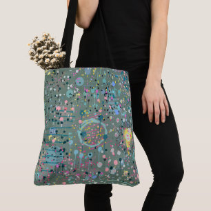 Abstrakte Kunst: Durch die Wiese Tasche