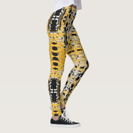 Abstrakte Kunst "Dürregebet" Leggings