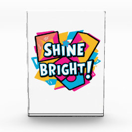 Abstrakte Kunst: Ein farbenfrohes und inspirierend Fotoblock