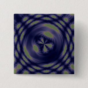 Abstrakte Kunst Fantasy Sterne Button
