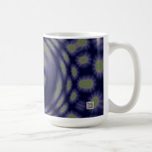 Abstrakte Kunst Fantasy Sterne Kaffeetasse