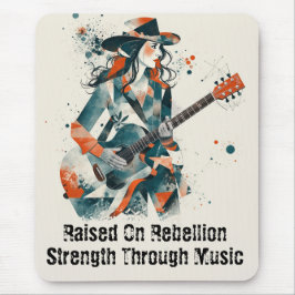 Abstrakte Kunst  Frauen Mousepad