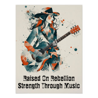 Abstrakte Kunst  Frauen Poster