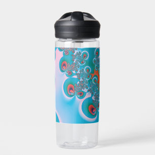 Abstrakte Kunst Frühlingsgarten Trinkflasche
