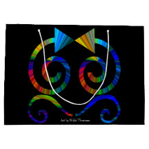 Abstrakte Kunst-Geschenk-Tasche