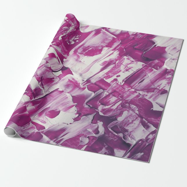 Abstrakte Kunst Geschenkpapier (Ungerollt)