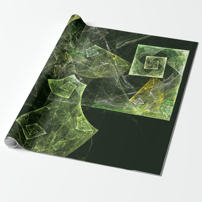 Abstrakte Kunst Geschenkpapier (Ungerollt)