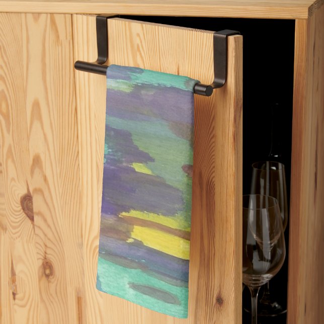 Abstrakte Kunst  Geschirrtuch (Drittel gefaltet)