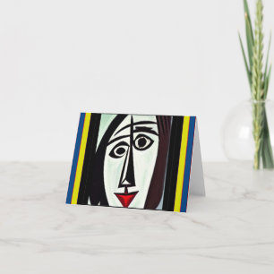 Abstrakte Kunst Grußkarte Dankeskarte