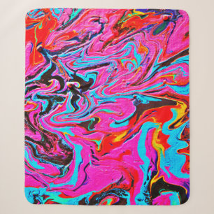 Abstrakte Kunst, Hintergrund, Handmalerei, Fluide Sherpadecke