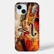 Abstrakte Kunst Hülle Violine