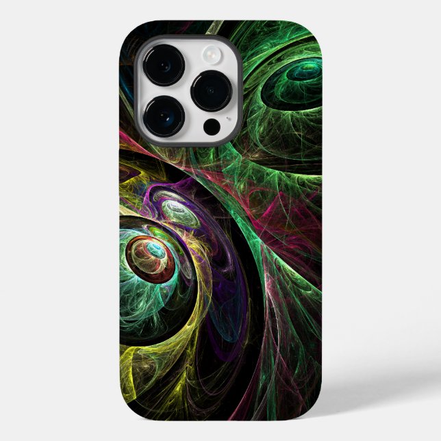 Abstrakte Kunst im Auge Case-Mate iPhone 14 Pro Hülle (Rückseite)