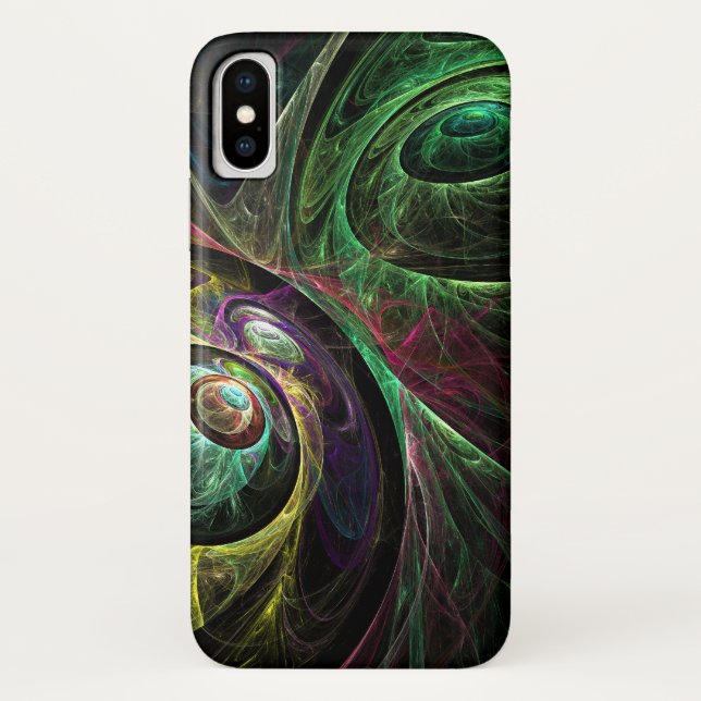 Abstrakte Kunst im Auge Case-Mate iPhone Hülle (Rückseite)